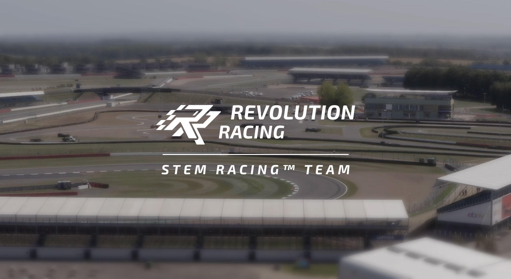 Arial shot of Silverstone circuit